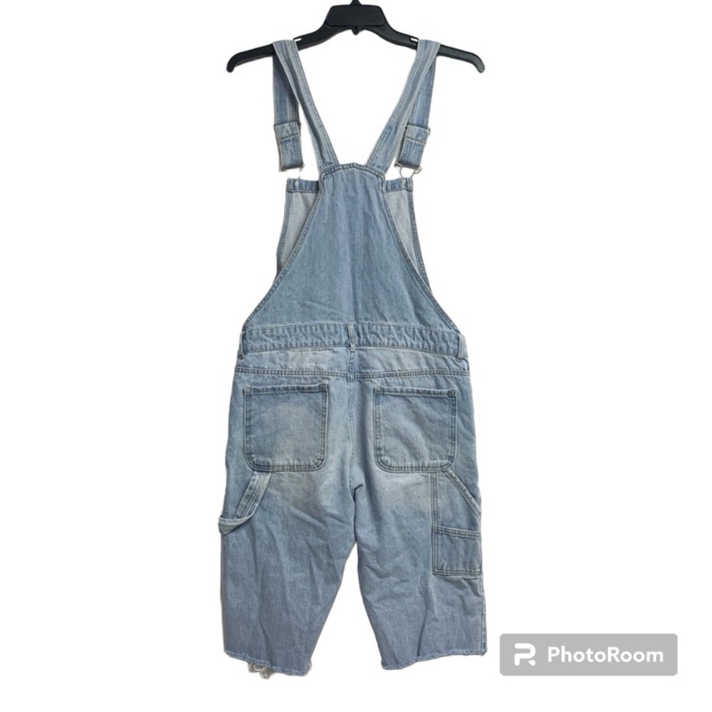 Menโs Forever 21 Denim Overalls - Picture 5 of 9
